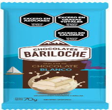 CHOC BARILOCHE BLANCO X70 GR