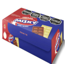 CHOC CHOCO MISKY BCO X 8G (20)