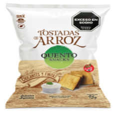 TOST QUENTO ARROZ X 95GR