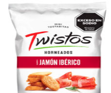 COPE TWISTOS JAMON X 95G