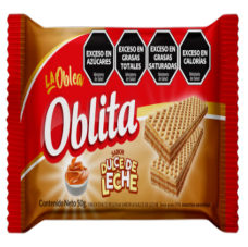 OBLE OBLITA D DE LECHE X 50G