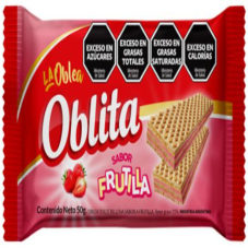 OBLE OBLITA FRUTILLA X 50G