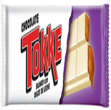 CHOC TOKKE BLANCO DDL X 72G