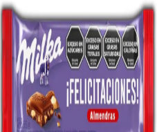 CHOC MILKA ALMEND X 55 GR