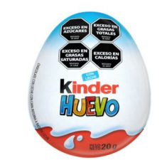 HUEV KINDER NATOONS X 20G