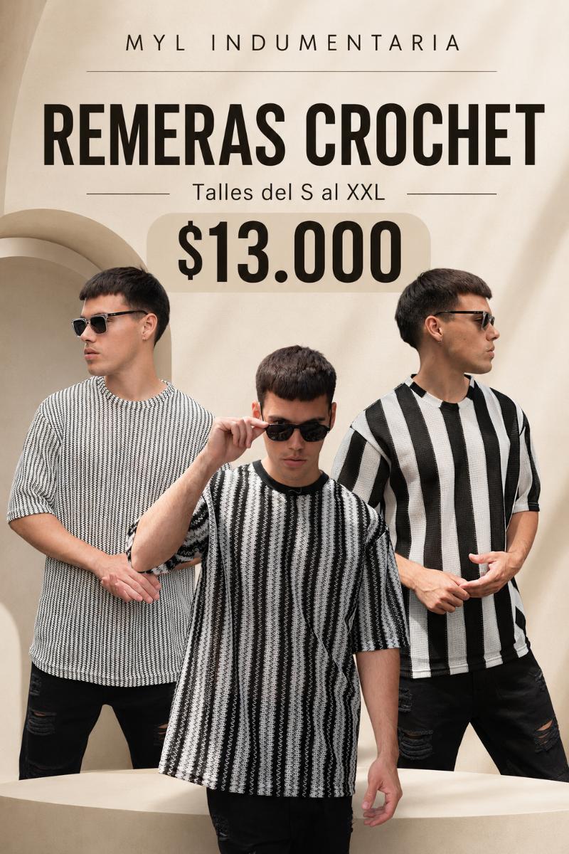Remeras Crochet