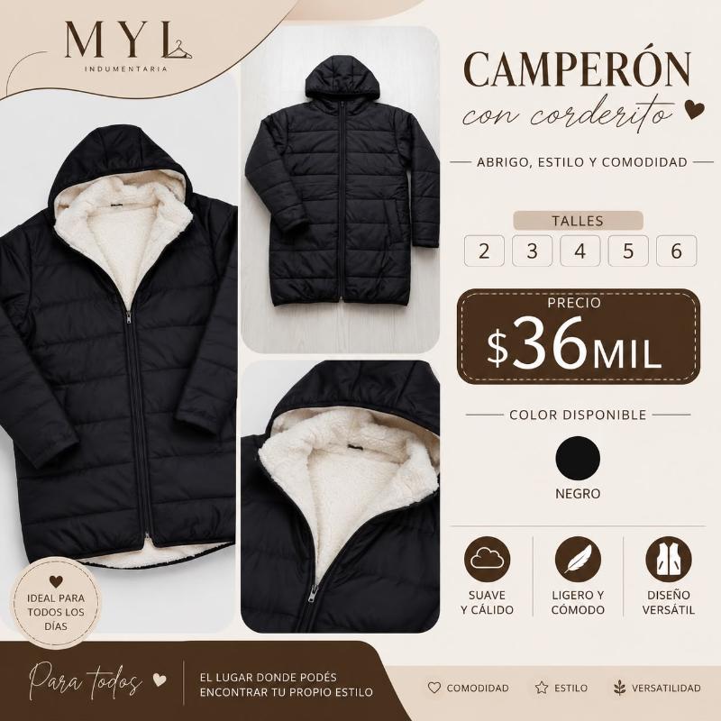 Camperón con corderito