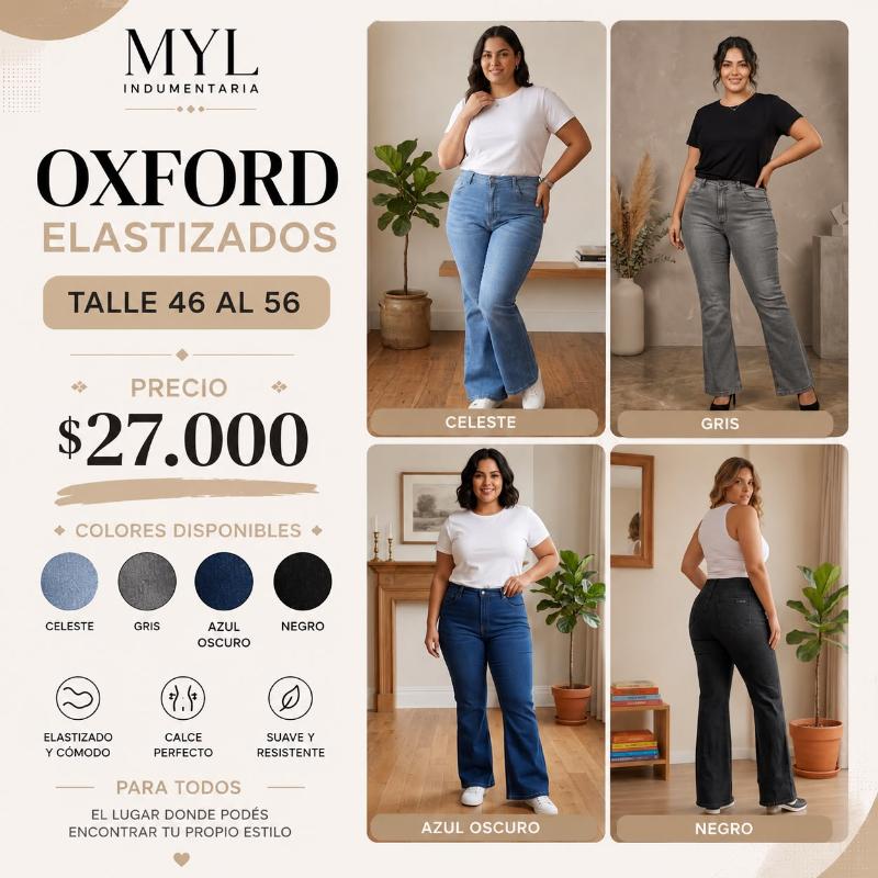 Oxford elastizado