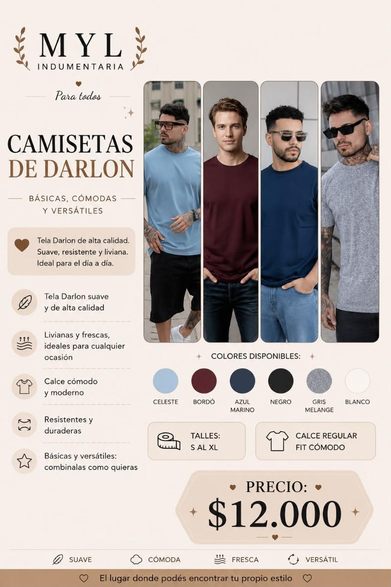 Camisetas de Darlon