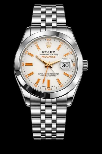 Reloj Deportivo Acero Naranja