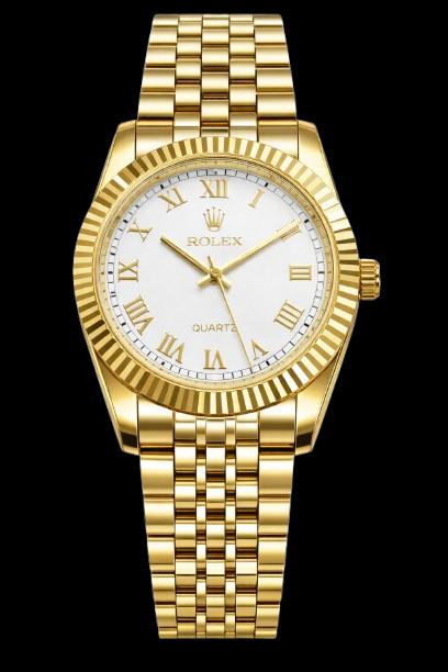 Reloj Dorado Clásico