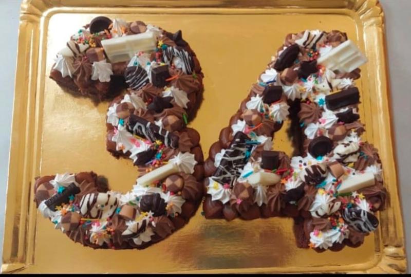 Number cake