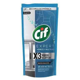 CIF EXPERT 450ml repuesto vidrios/multiuso