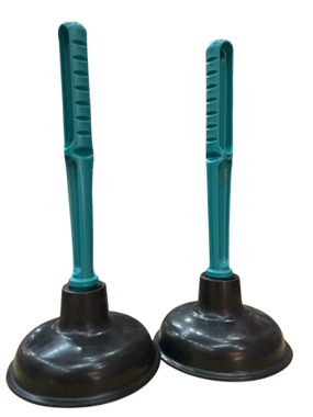 Sopapa de plastico con goma