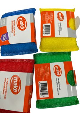 Esponja plastica make ( p/ teflon)