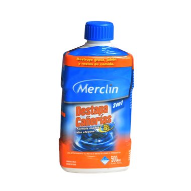 Destapacañeria en gel Merclin