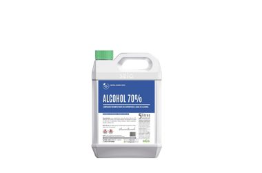 Alcohol por 5 litros 70%