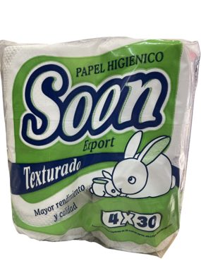 Papel higienico soon x4