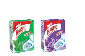 Harpic pastilla perfumada p/inodoro