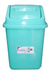 Tacho de basura florida de 6litros ( consultar colores)