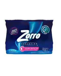 Zorro 400g (jabon en polvo)