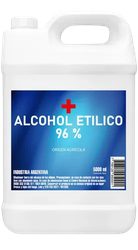 Alcohol por 5 litros 96%